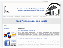 Tablet Screenshot of comunidadeamiga.com.br